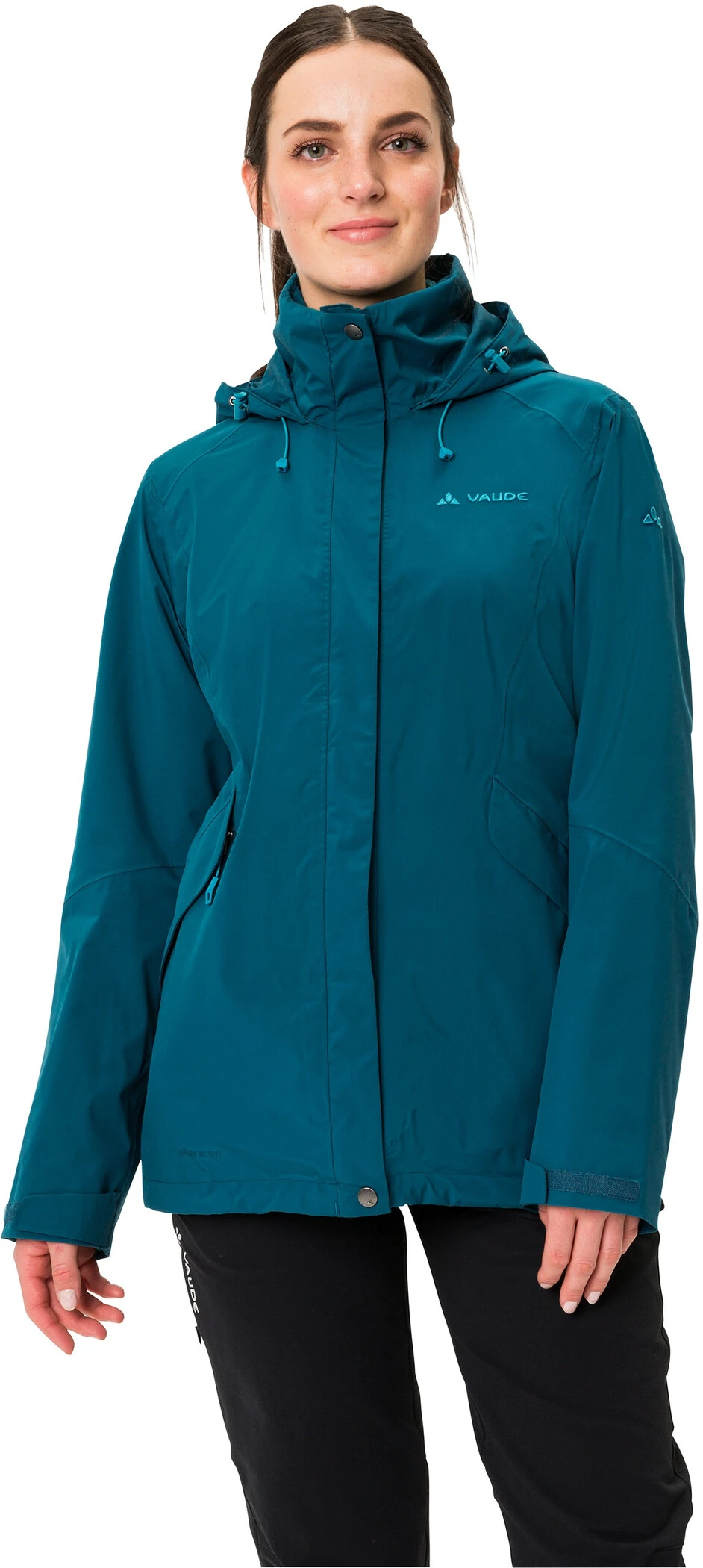 VAUDE Rosemoor 3in1 Jacket Women, Blauw 11 VAUDE Rosemoor 3in1 Jacket Women, Blauw - Afbeelding 9