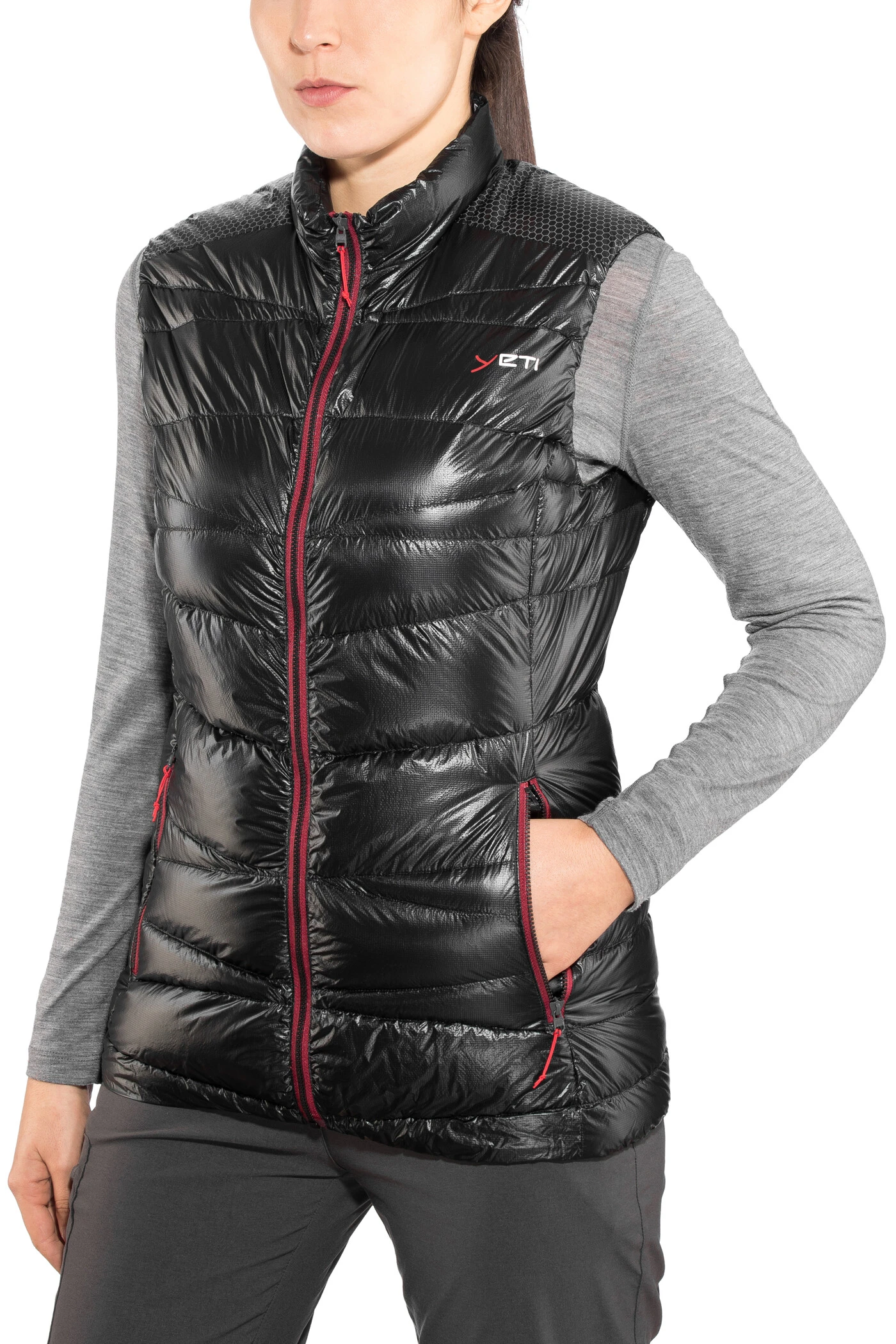 Y By Nordisk Argon Ultralight Donsvest Dames, Zwart 4 Y By Nordisk Argon Ultralight Donsvest Dames, Zwart - Afbeelding 2