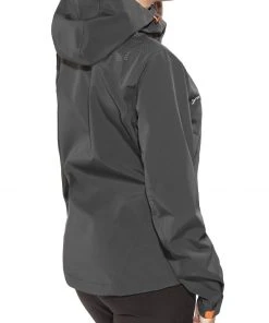 Y By Nordisk Clare Hardshell Jas Dames, Zwart -TROLLKIDS Shop yeti clare hardshell jacket damen black 2