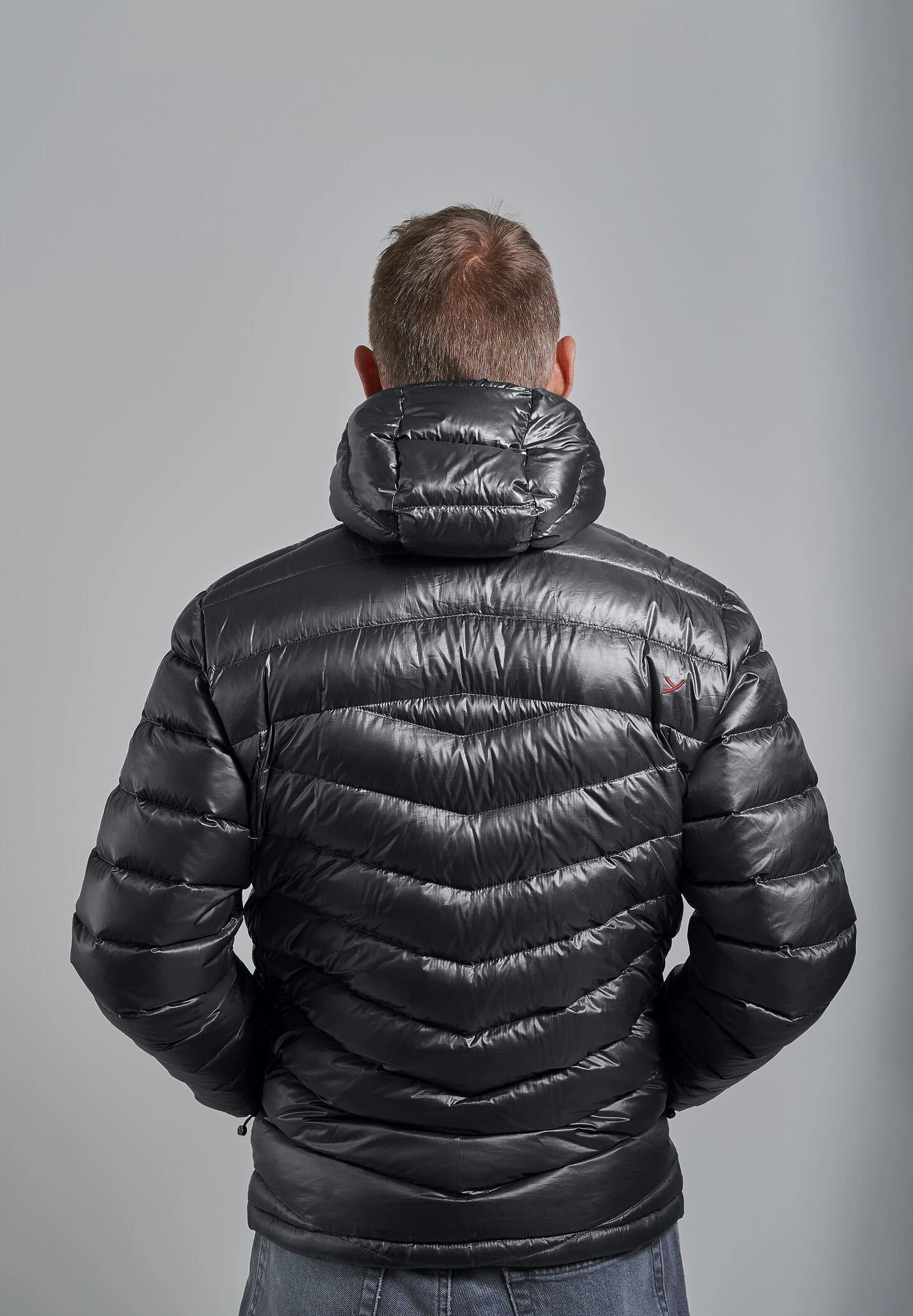 Y By Nordisk Payne Hooded Down Jacket Men, Zwart 6 Y By Nordisk Payne Hooded Down Jacket Men, Zwart - Afbeelding 4